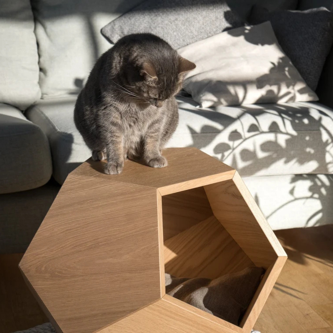 Niche pour chat décoratif