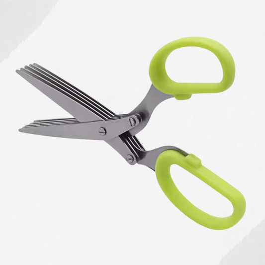 5 Blade Stainless Steel Herb Scissors