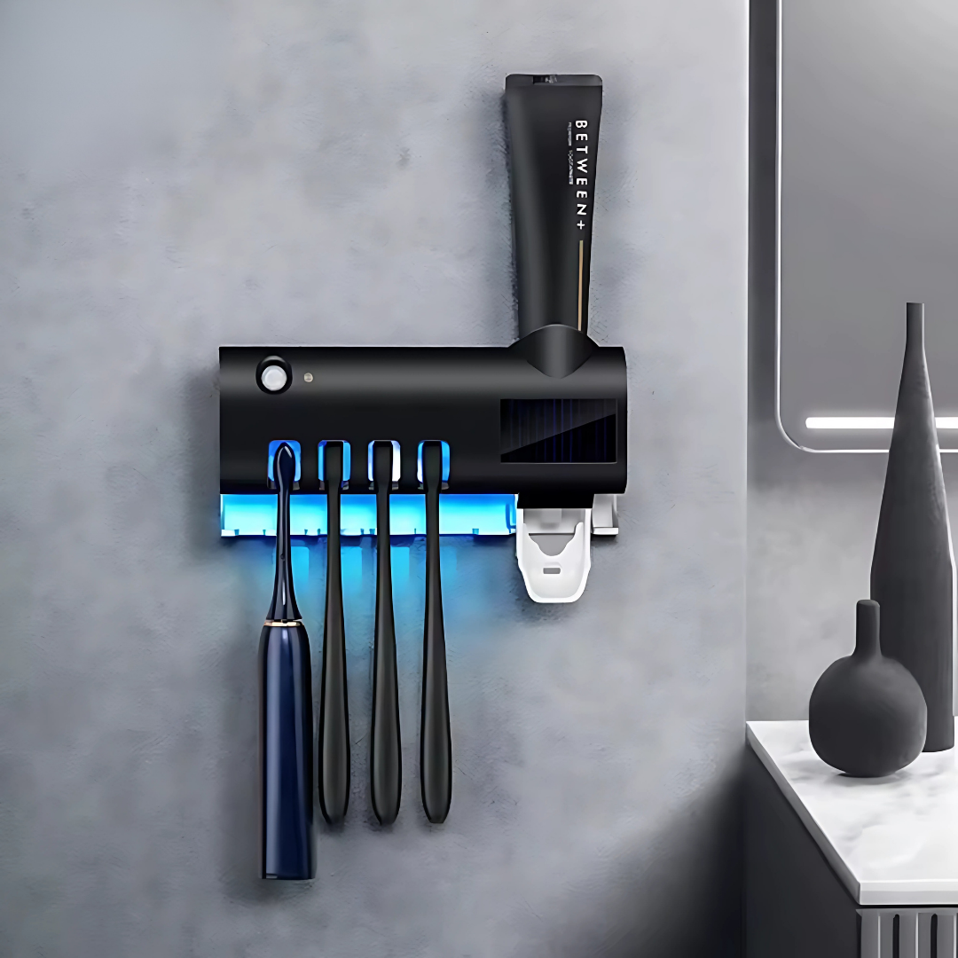 Porte-brosse à dents électrique multifonctionnel