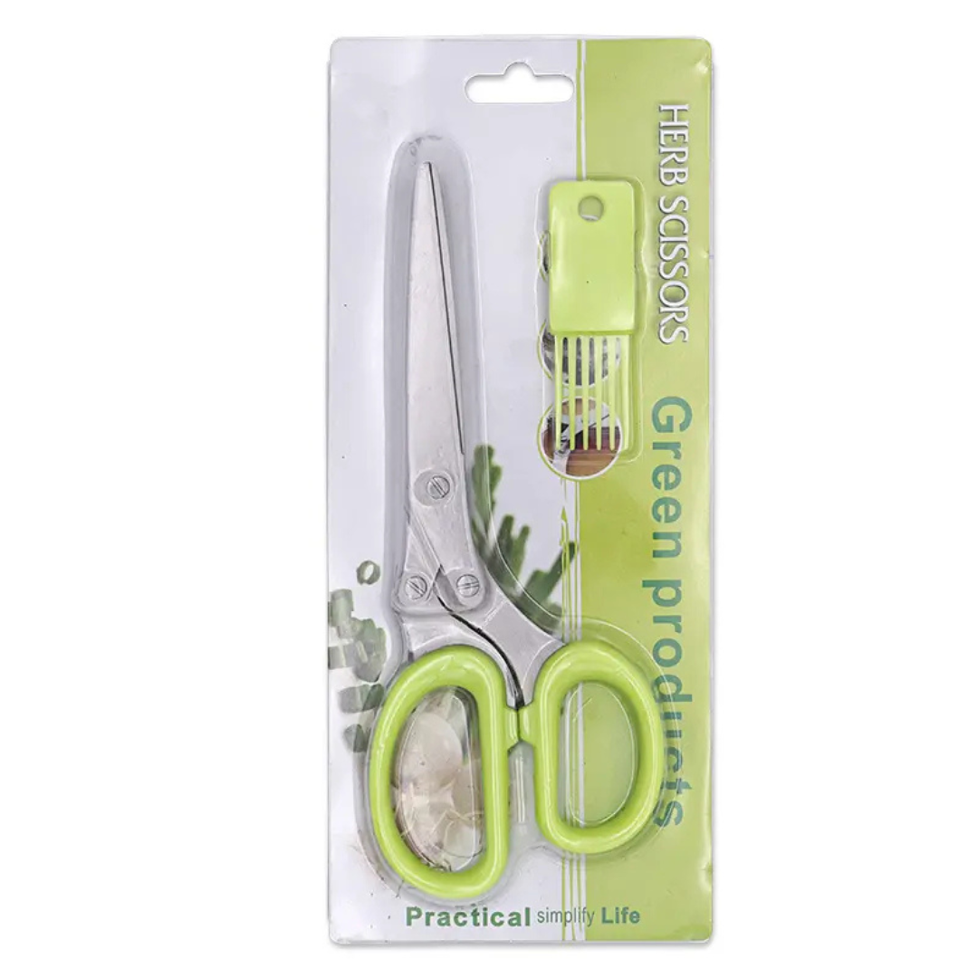 5 Blade Stainless Steel Herb Scissors