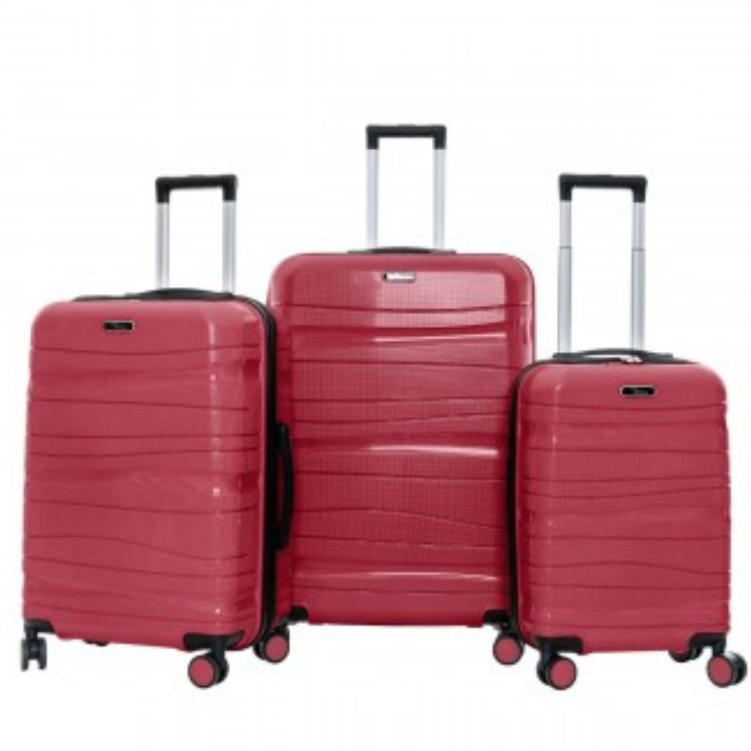 Pack de Valises Titou 3 Tailles avec Roulettes Pivotantes