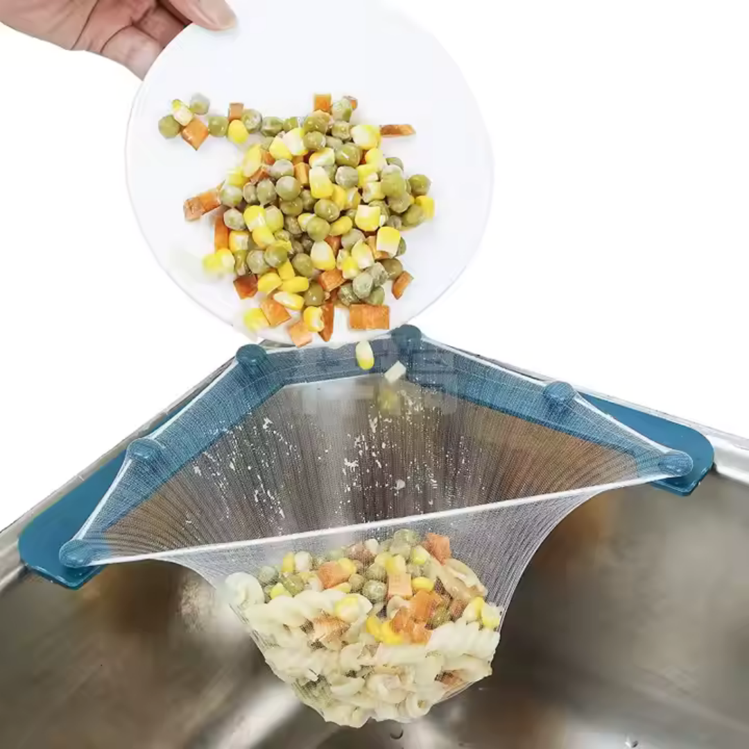 Multi-purpose kitchen sink strainer