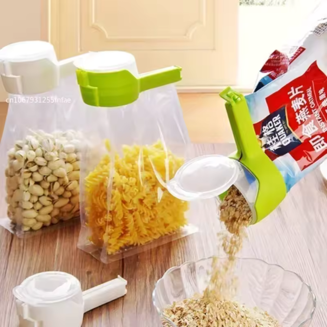 Pince en plastique pour sceller les aliments