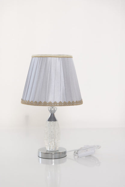 2 pcs Lampe de table en cristal