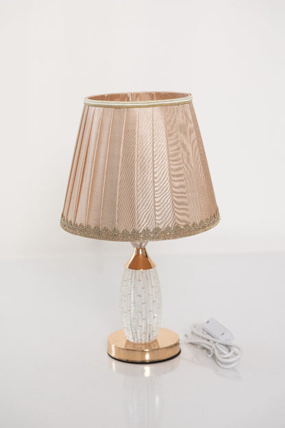 2 pcs Lampe de table en cristal